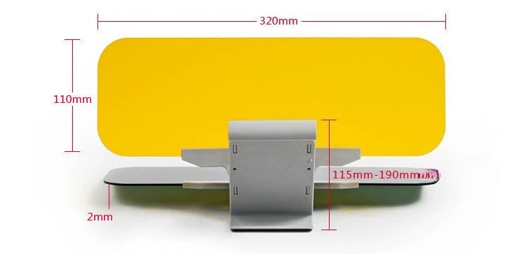 1pc Car Sun Visor UV Blocking