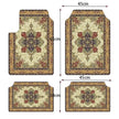 4Pcs/Set Bohemian Car Floor Mats Heavy Duty Rubber Back Car Floor Protector