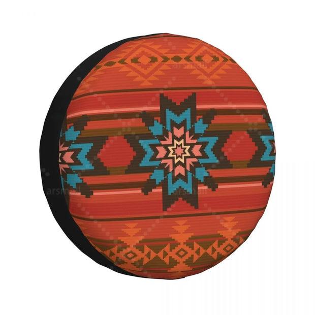 Aztec Car Tire Cover