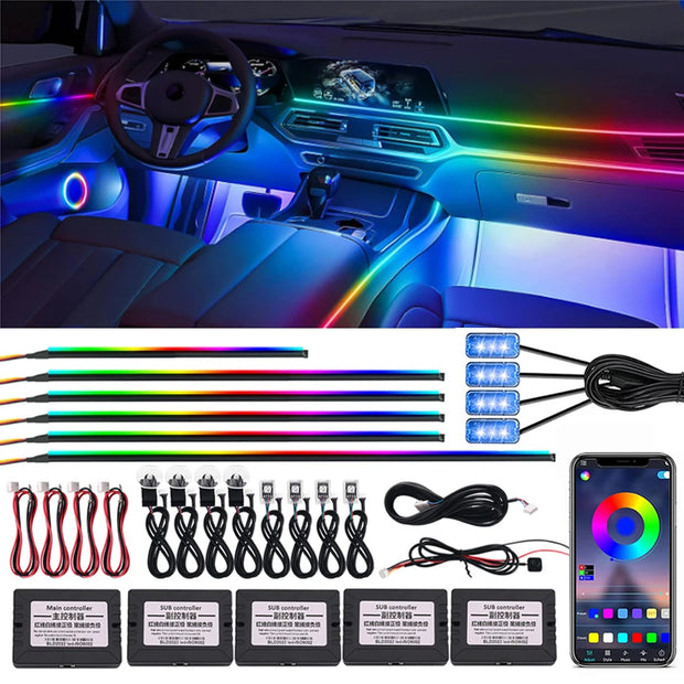 RGB Symphony Car Ambient Light