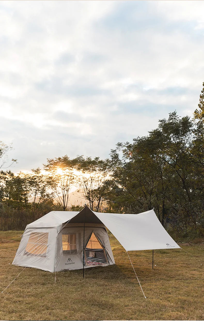 MOUNTAINHIKER Outdoor Camping Tent – Manual Inflation