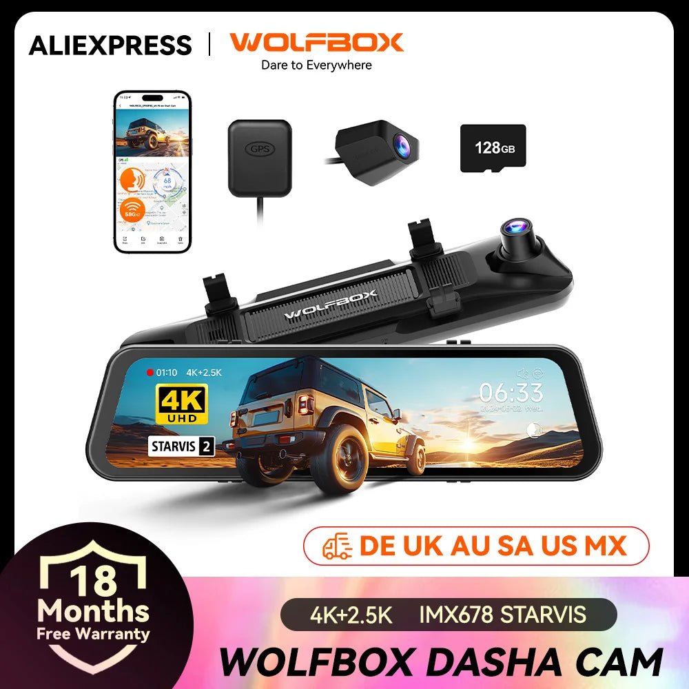 WOLFBOX G900 PRO Dash Cam