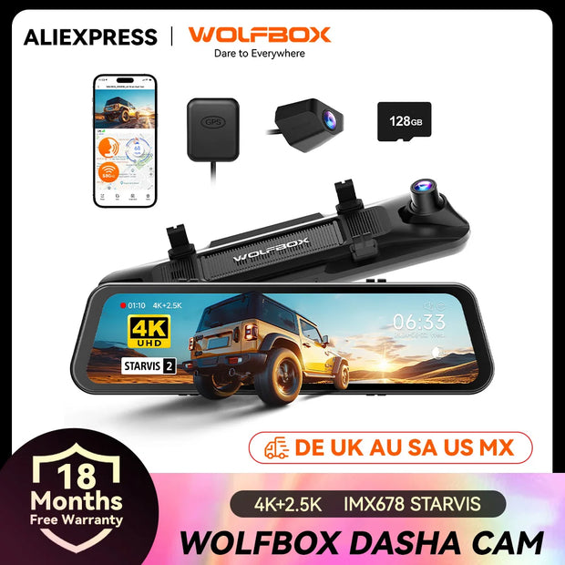 WOLFBOX G900 PRO Dash Cam