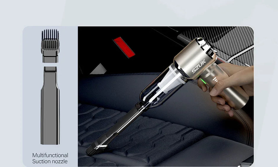 SZUK Mini Car Vacuum Cleaner 985000Pa Wireless Handheld Cleaner Cleaning Machine Strong Powerful Portable Vacuum Cleaner Car