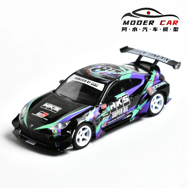 MINIGT TSM 1:64 GR86 HKS Diecast Model Car