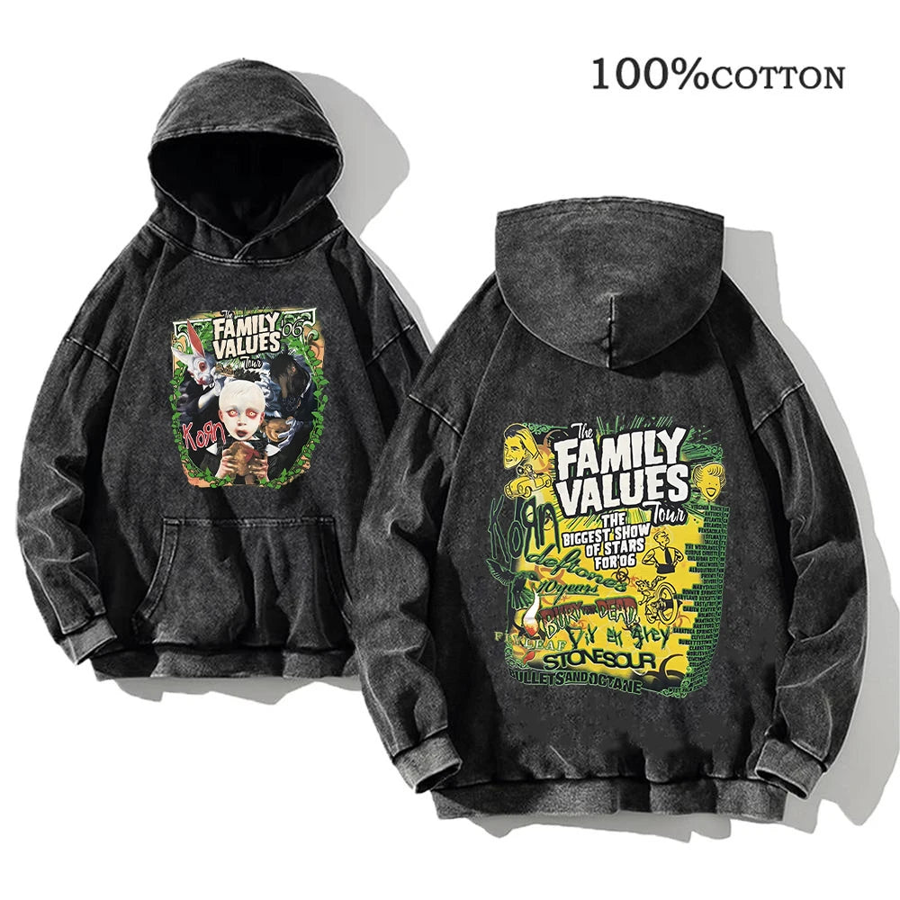 Korn Rock Band World Tour Hoodies