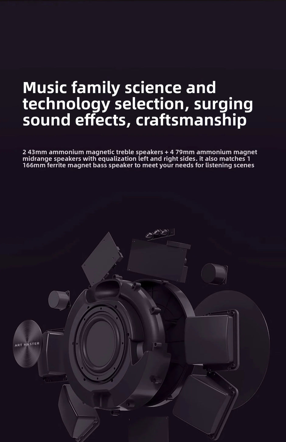 Art Master S Floating Lyrics Speaker Vinyl