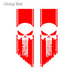 Ghost Pattern Stickers Universal Car Tail Decoration Decals Compatible with RAM GMC F-150 Hilux Frontier Isuzu Pickup trucks