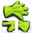 5-Finger Soft Car Washing Gloves – Cleaning Brush for Car & Motorcycle