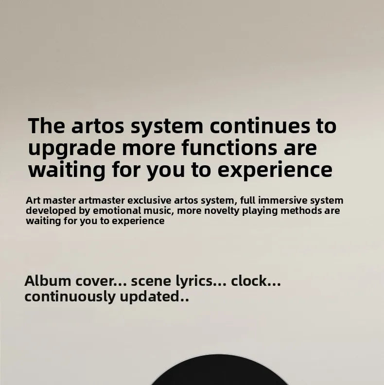 Art Master S Floating Lyrics Speaker Vinyl