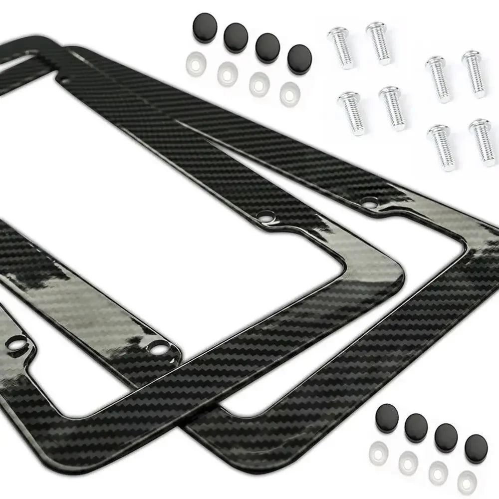 License Plate Frame Carbon pattern (Plastic)