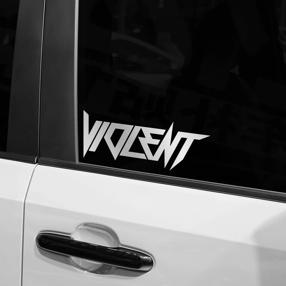 VIOLENT Car Stickers