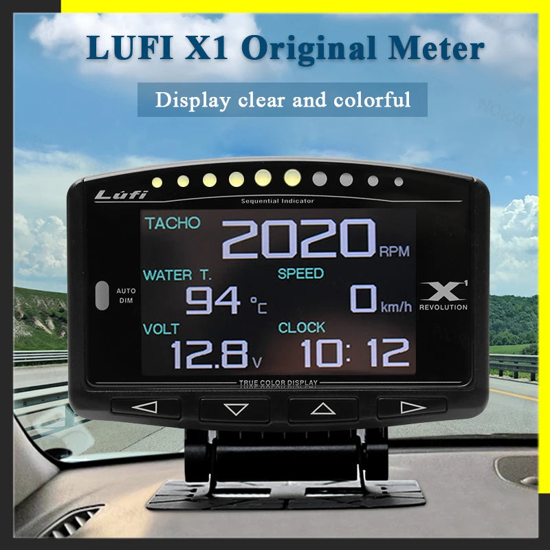 X1 revolution OBD OBD2 meter Smart Digital Gauge
