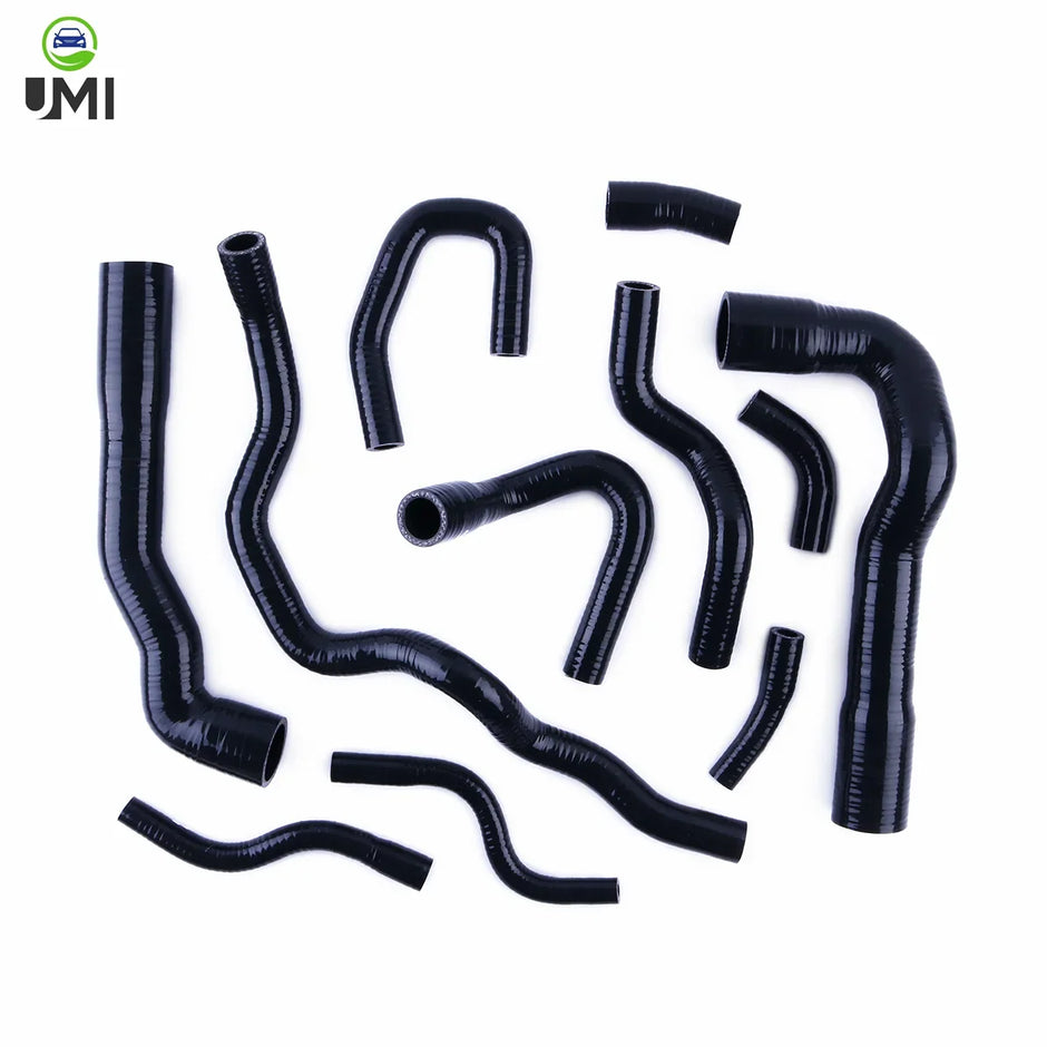 11PCS 3PLY For BMW E36 323i 325i 325iX 328i M3 1992-1999 Silicone Radiator Pipe