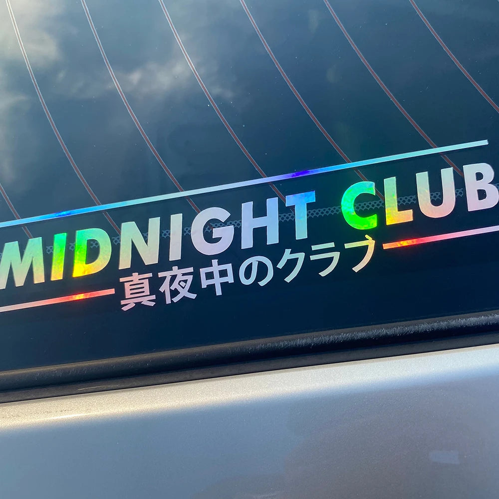 Midnight Club Vinyl Decal