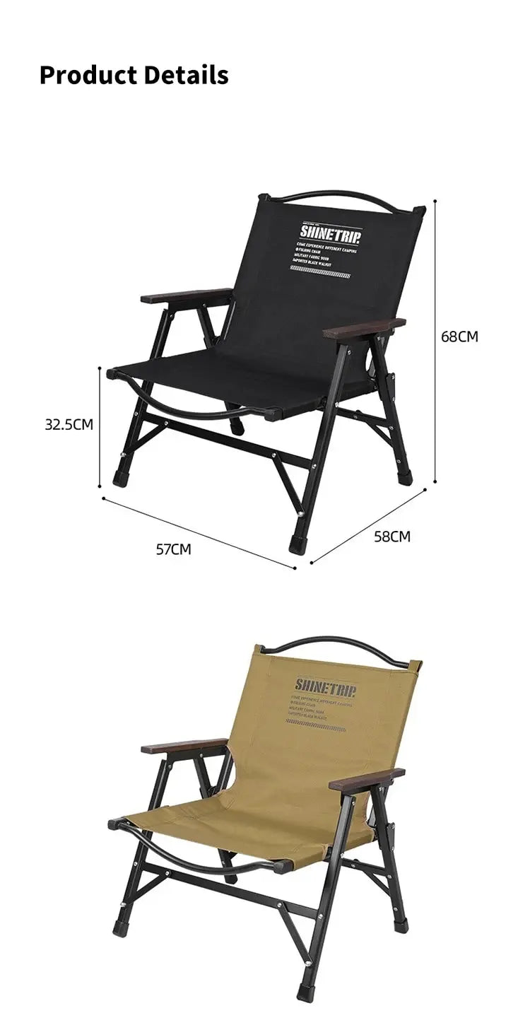 ShineTrip Outdoor Tactical Camping Chair