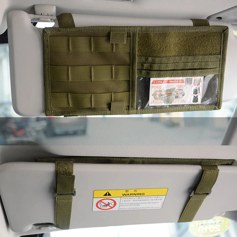 Car Sun Visor Organizer