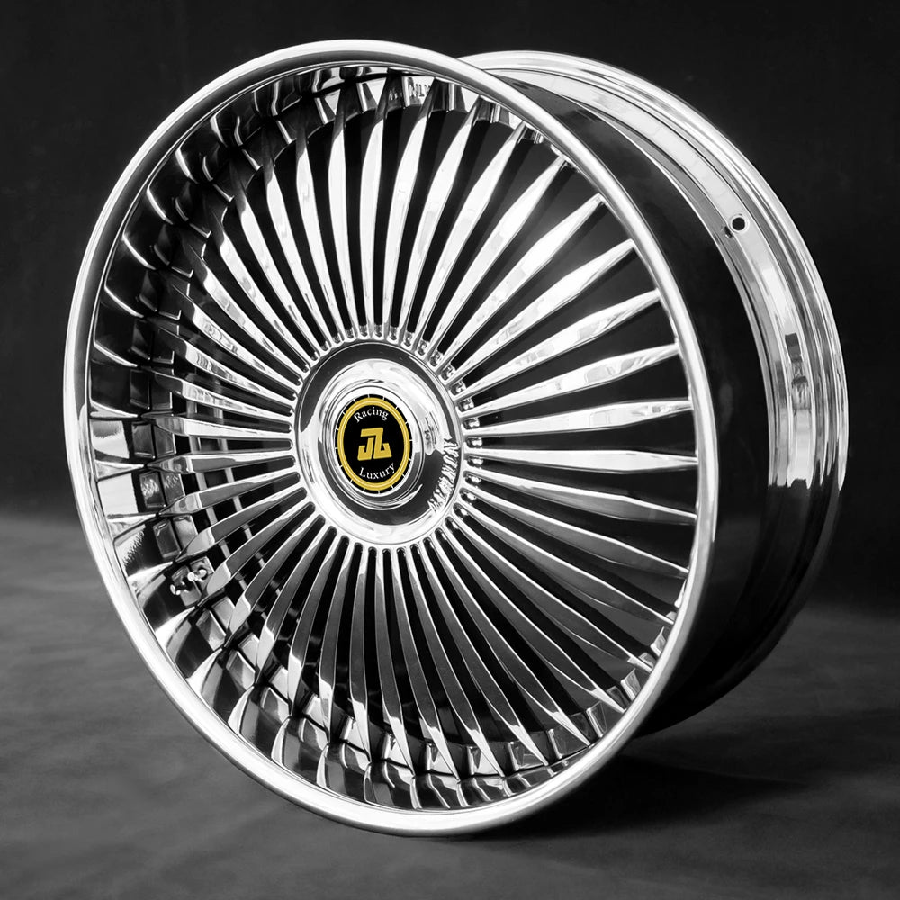 JZ CNC Custom 2-Piece Forged Alloy Wheels