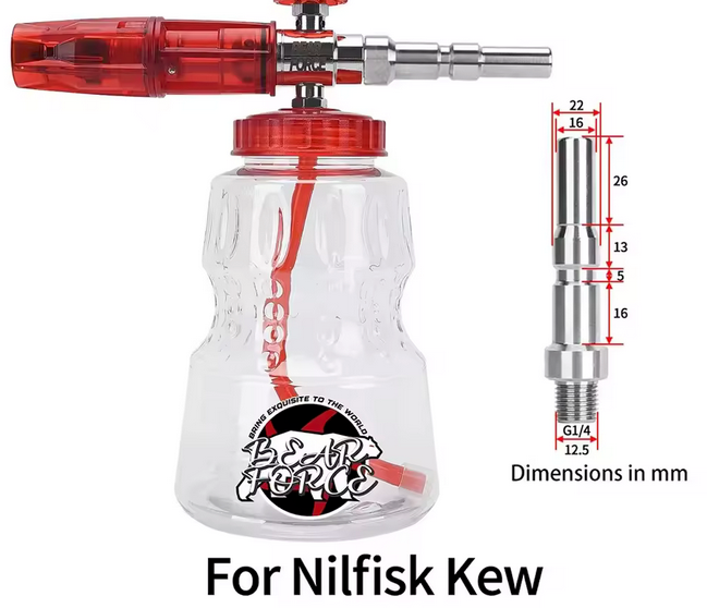 Pressure Washer Foam Maker for Karcher Elitech Bort AR Bosch Michelin