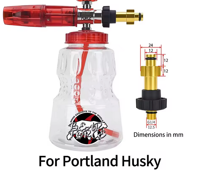 Pressure Washer Foam Maker for Karcher Elitech Bort AR Bosch Michelin