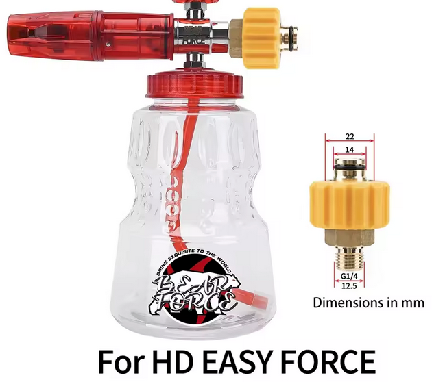 Pressure Washer Foam Maker for Karcher Elitech Bort AR Bosch Michelin