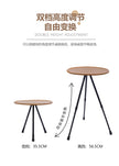 MOUNTAINHIKER Telescopic Folding Round Table