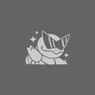 Pokemon Vinyl Decal Gangar