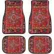 Antique Oriental Turkish Persian Carpet Car Floor Mats 4-Piece