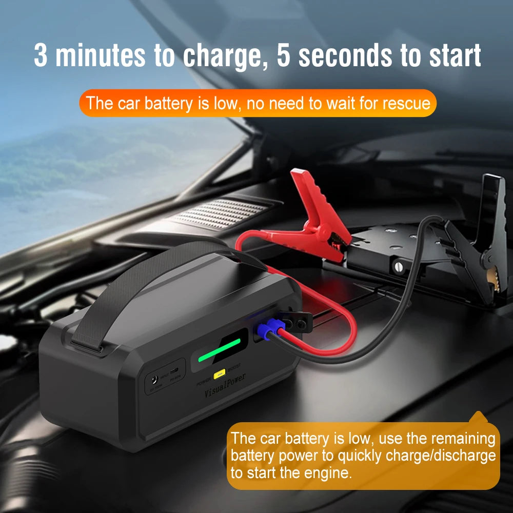 Super Capacitor 12v Jump Starter  1000A
