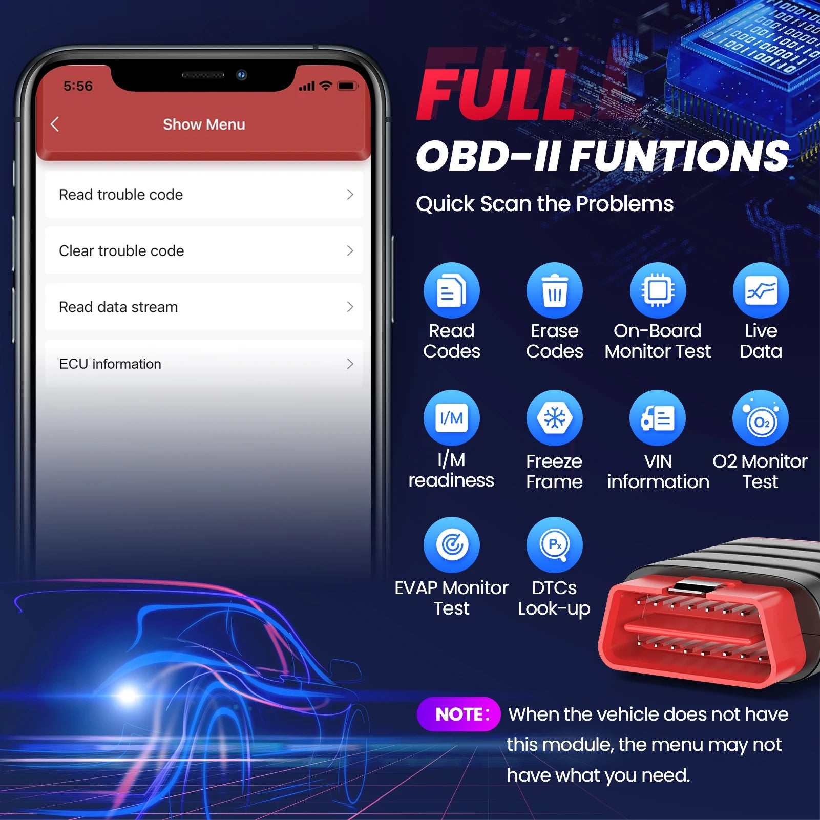 THINKCAR Mini Bluetooth OBD2 Scanner Diagnostic Tool