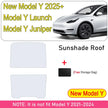 Sunshades For Tesla 2025 Model Y Juniper Launch Model 3