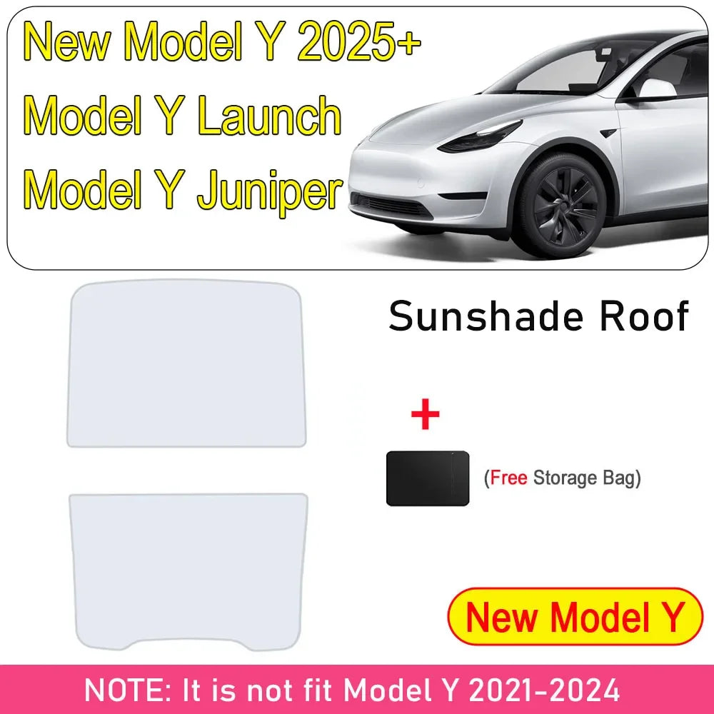 Sunshades For Tesla 2025 Model Y Juniper Launch Model 3