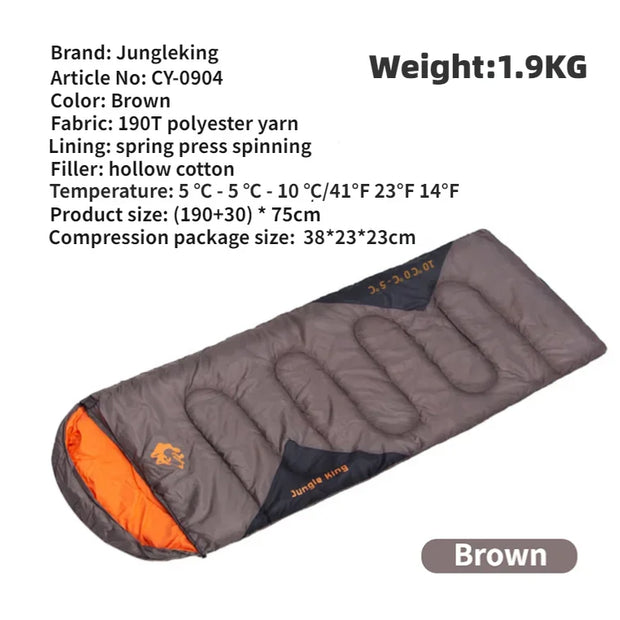 MOUNTAINHIKER JUNGLEKING Camping Sleeping Bag Ultralight (Waterproof )