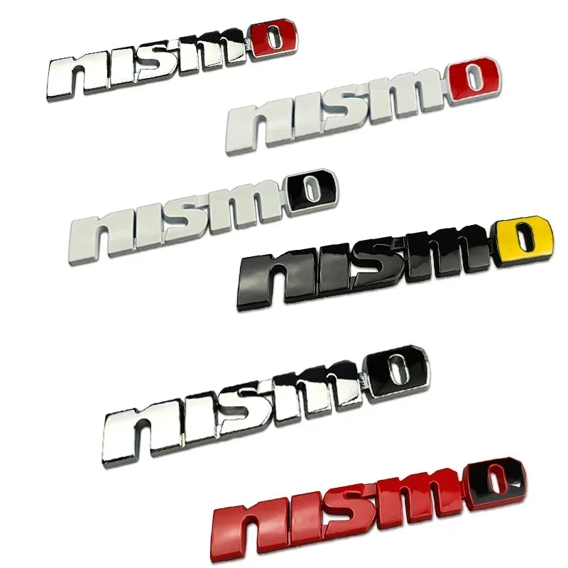 Metal Nismo Trunk Badge Sticker