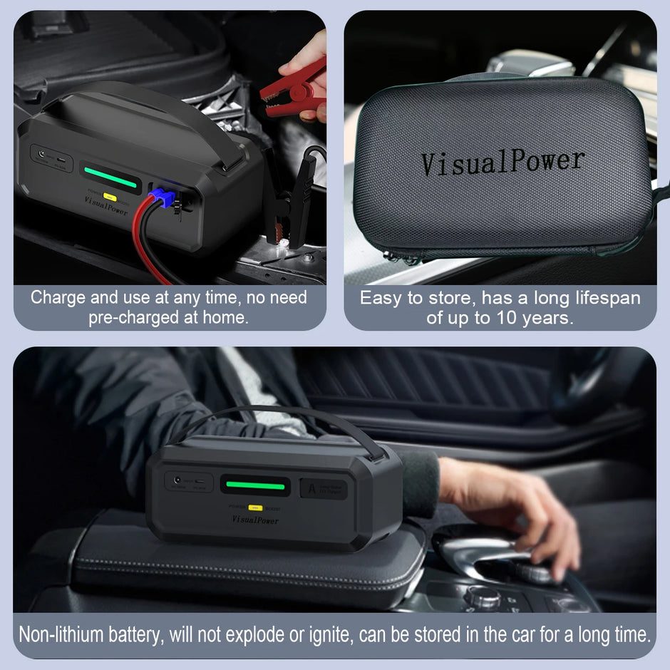 Super Capacitor 12v Jump Starter  1000A