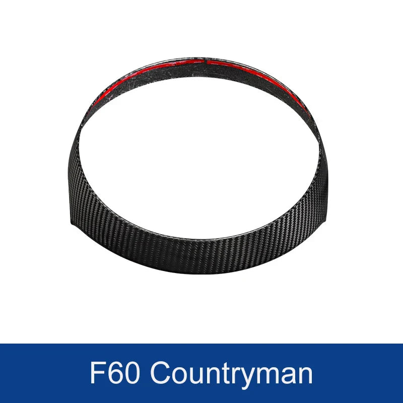 Carbon Fiber Central Display Cover Ring for Mini Cooper Countryman F60