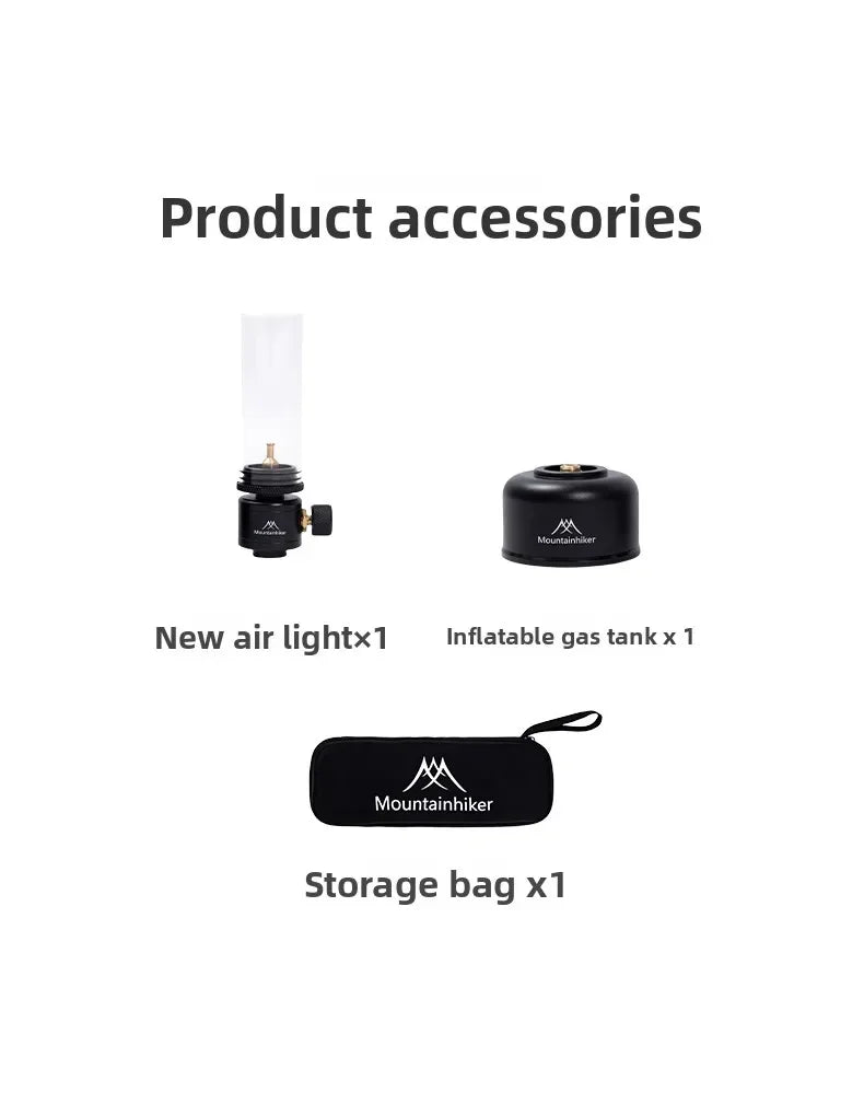 MOUNTAINHIKER Outdoor Camping Gas Lamp Set
