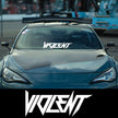 VIOLENT Car Stickers