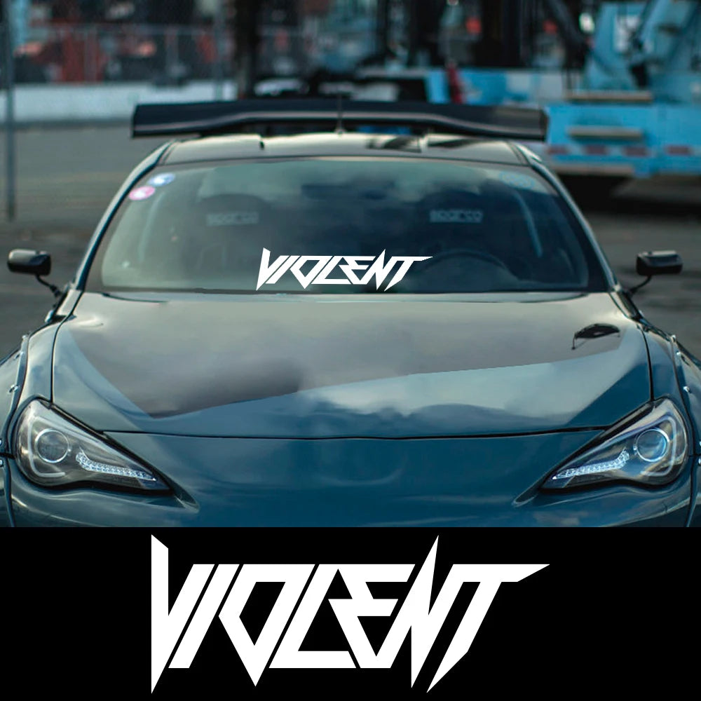 VIOLENT Car Stickers