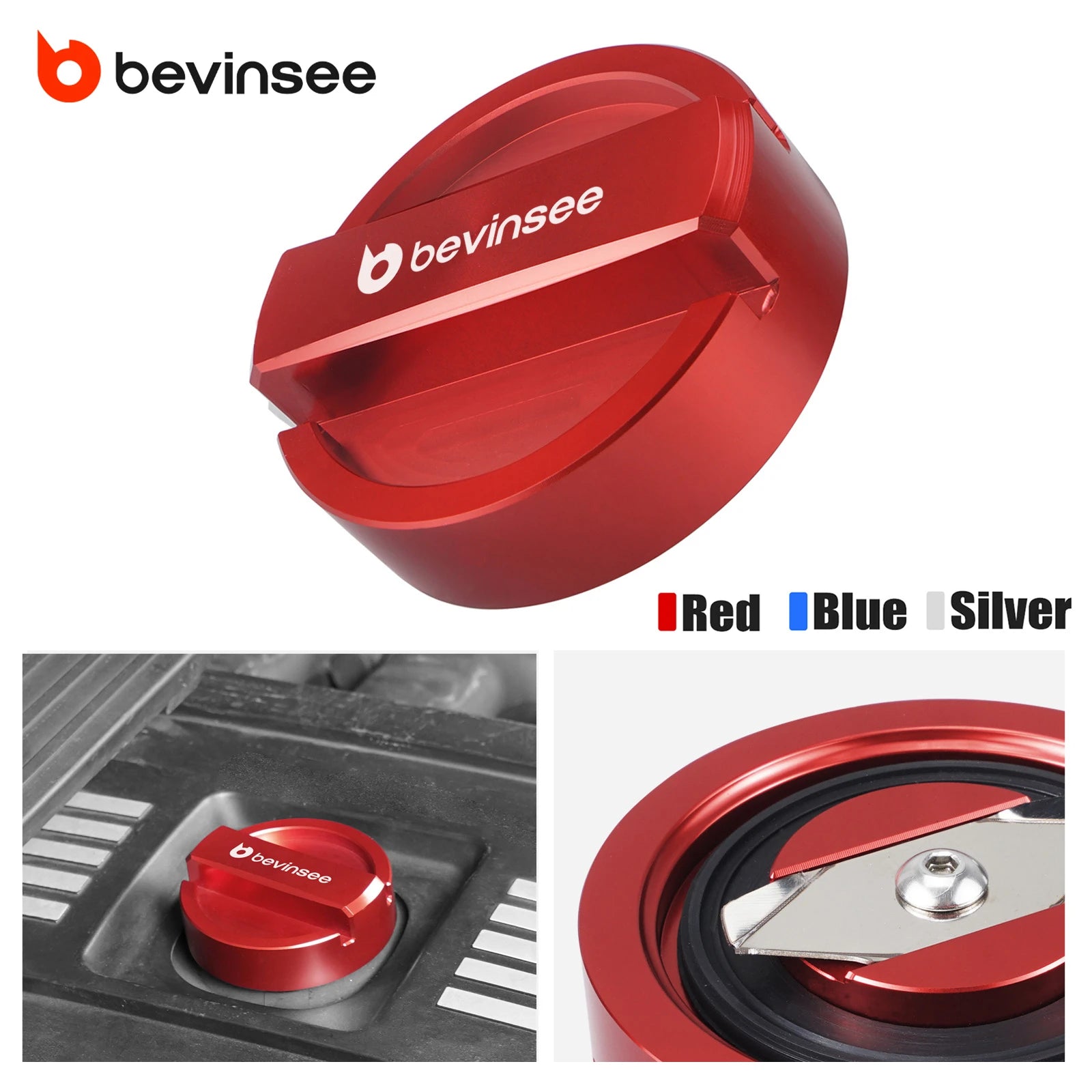 BEVINSEE Engine Oil Cap – Compatible with BMW Models