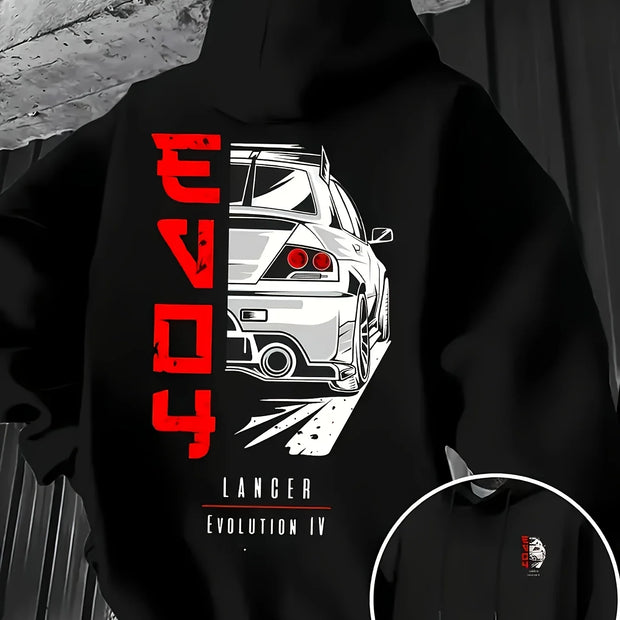 2025 Y2K Trend Printed Hooded Sweater – Men’s Hip-Hop Streetwear