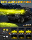 NAOEVO 4 Inch 2Pcs LED Pod Lights