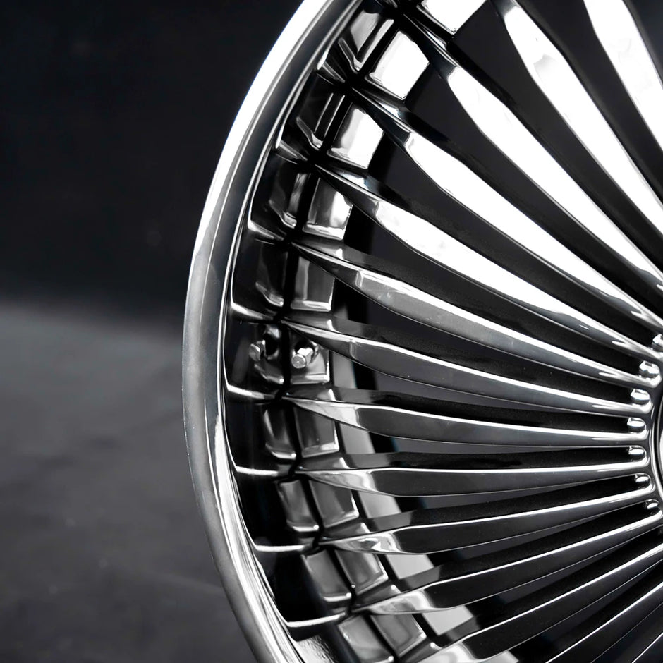 JZ CNC Custom 2-Piece Forged Alloy Wheels