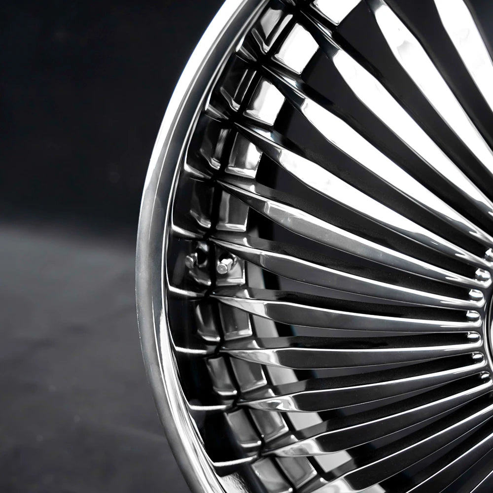 JZ CNC Custom 2-Piece Forged Alloy Wheels