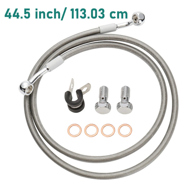 Stainless Steel Braided Brake Lines for Harley 2004-Up