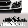 1PC Forest Snow Mountain Appearance Car Stickers