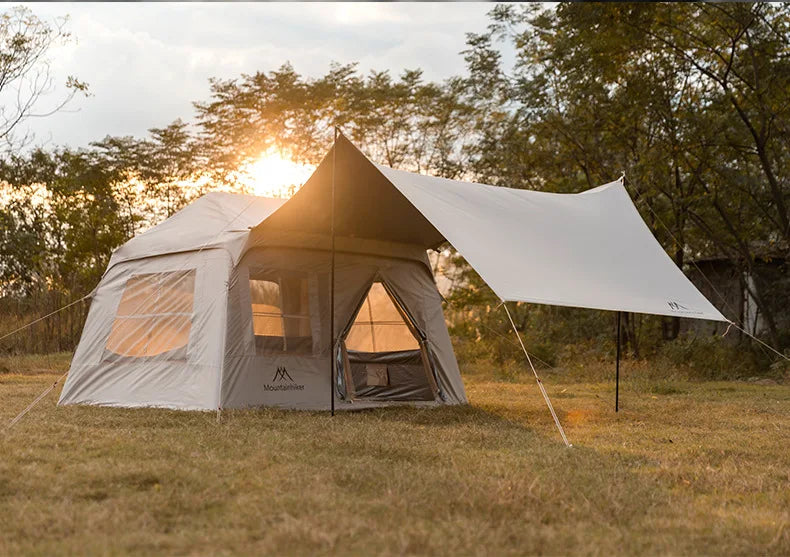 MOUNTAINHIKER Outdoor Camping Tent – Manual Inflation