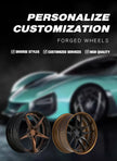 2-piece Forged Wheel - 5x112 5x120 5x114.3 5x130 6x139.7