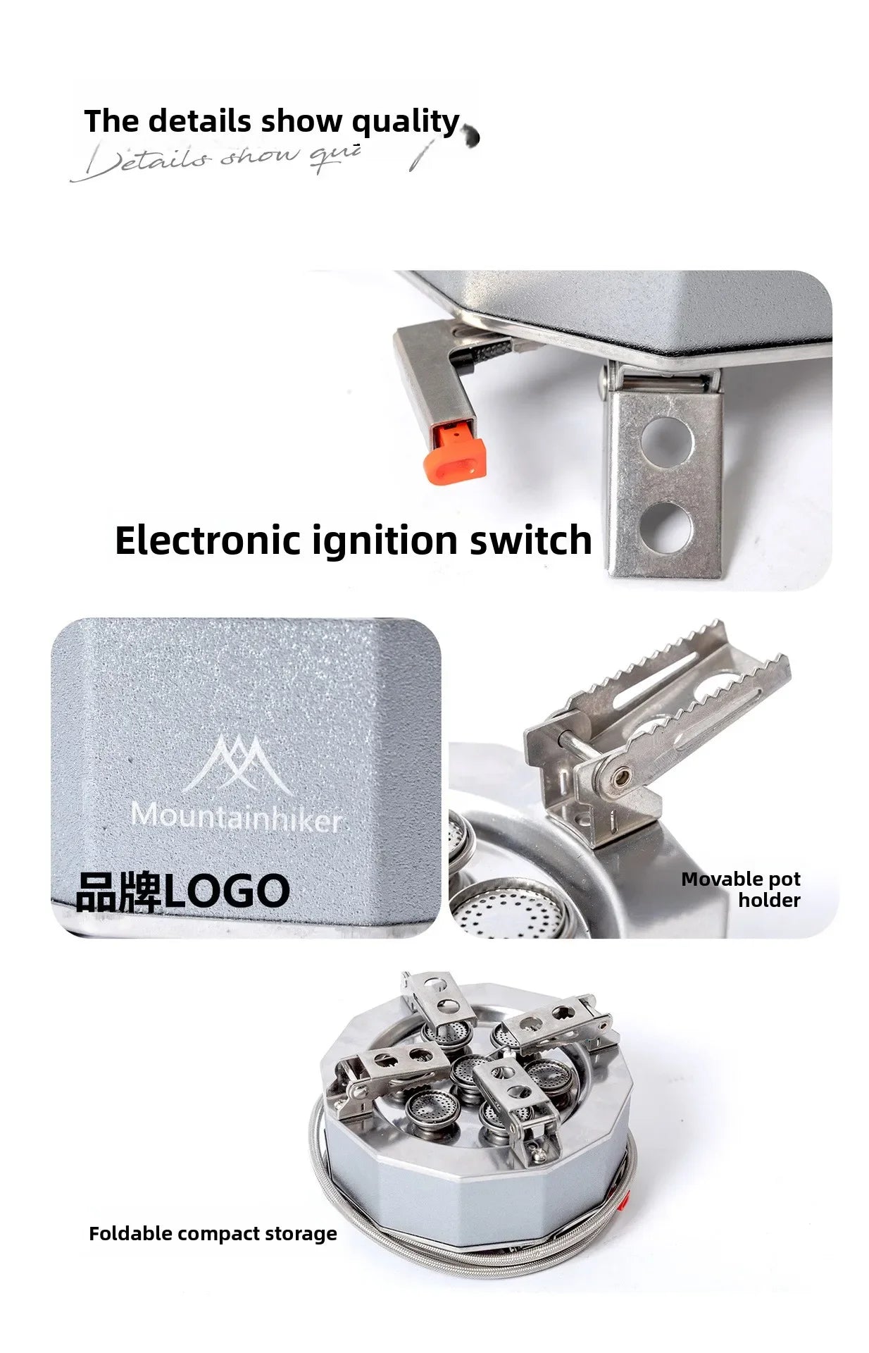 MOUNTAINHIKER 15800W 19800W Camping Gas Stove