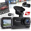 4K Dash Cam Black Box 24H Parking Mode Recorder